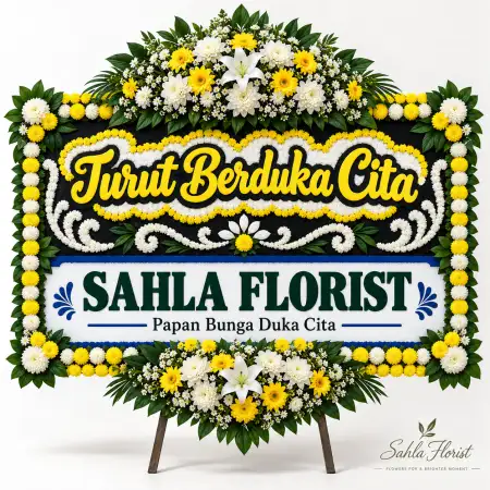 Papan Bunga Duka Samator Novotel Surabaya