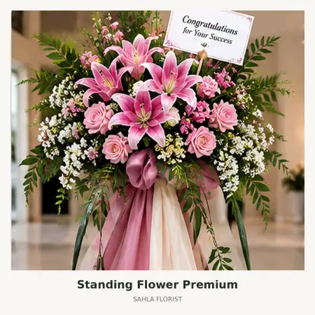 Standing Flowers Samator Novotel Surabaya
